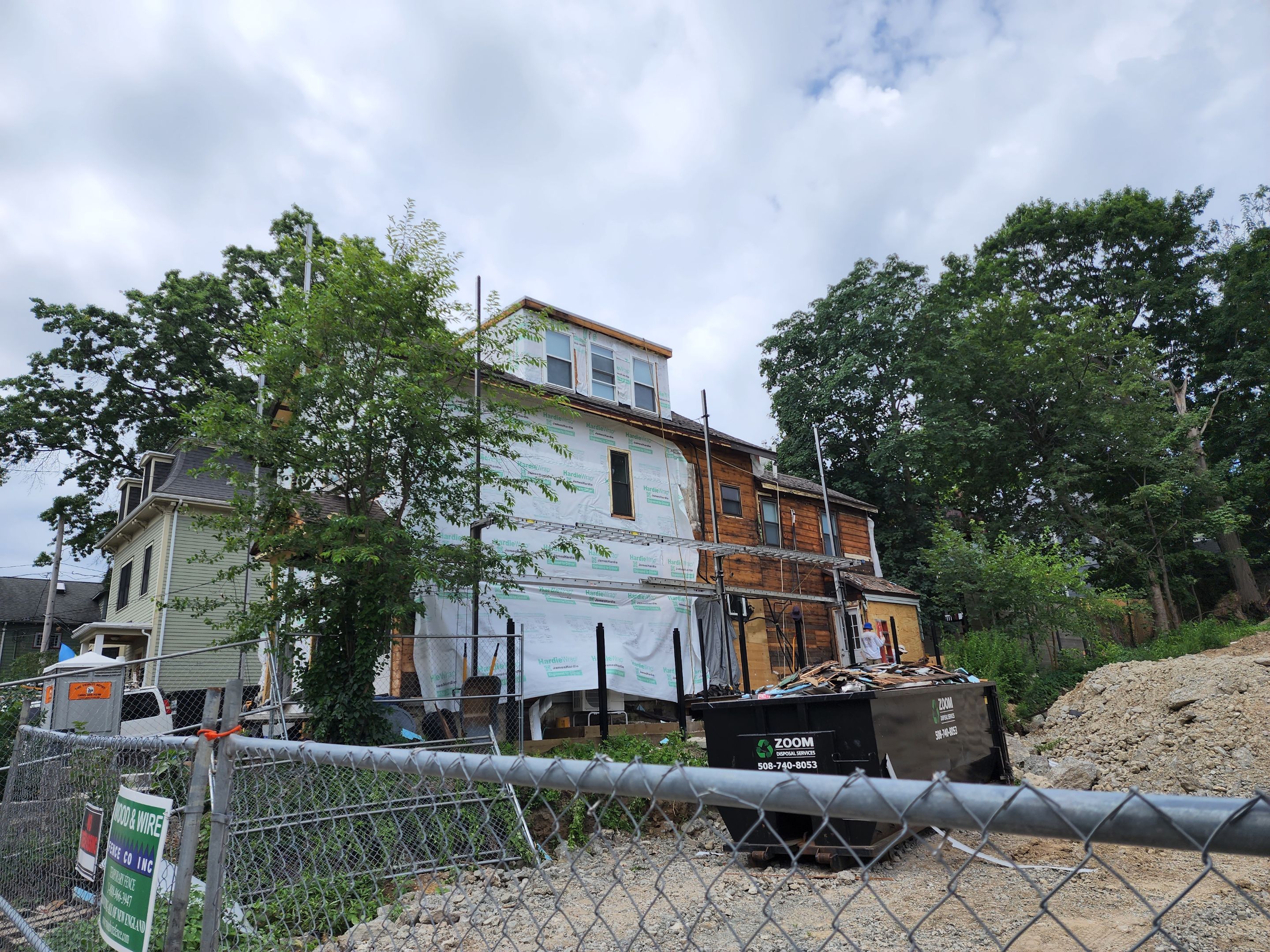 Siding Installation using James Hardie by UBrothers Construction