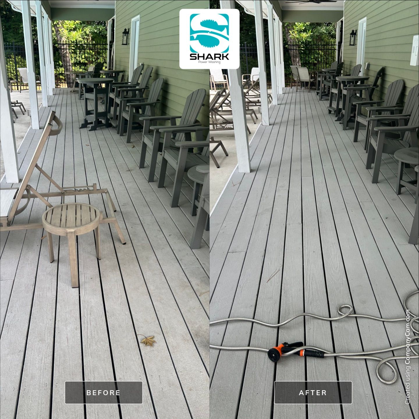 House Washing in Wilmington by Shark Power Washing