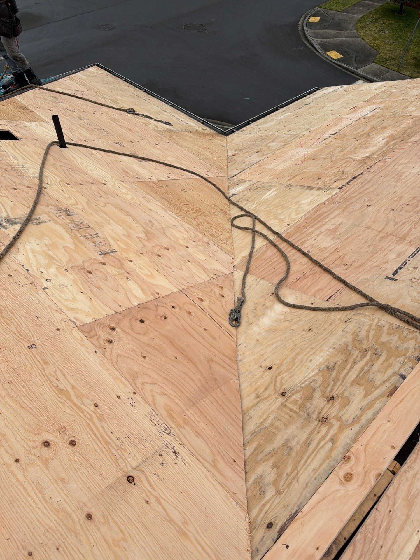 Residential Roofing Installation using GAF UHDZ Shingles by Roofing Formula LLC
