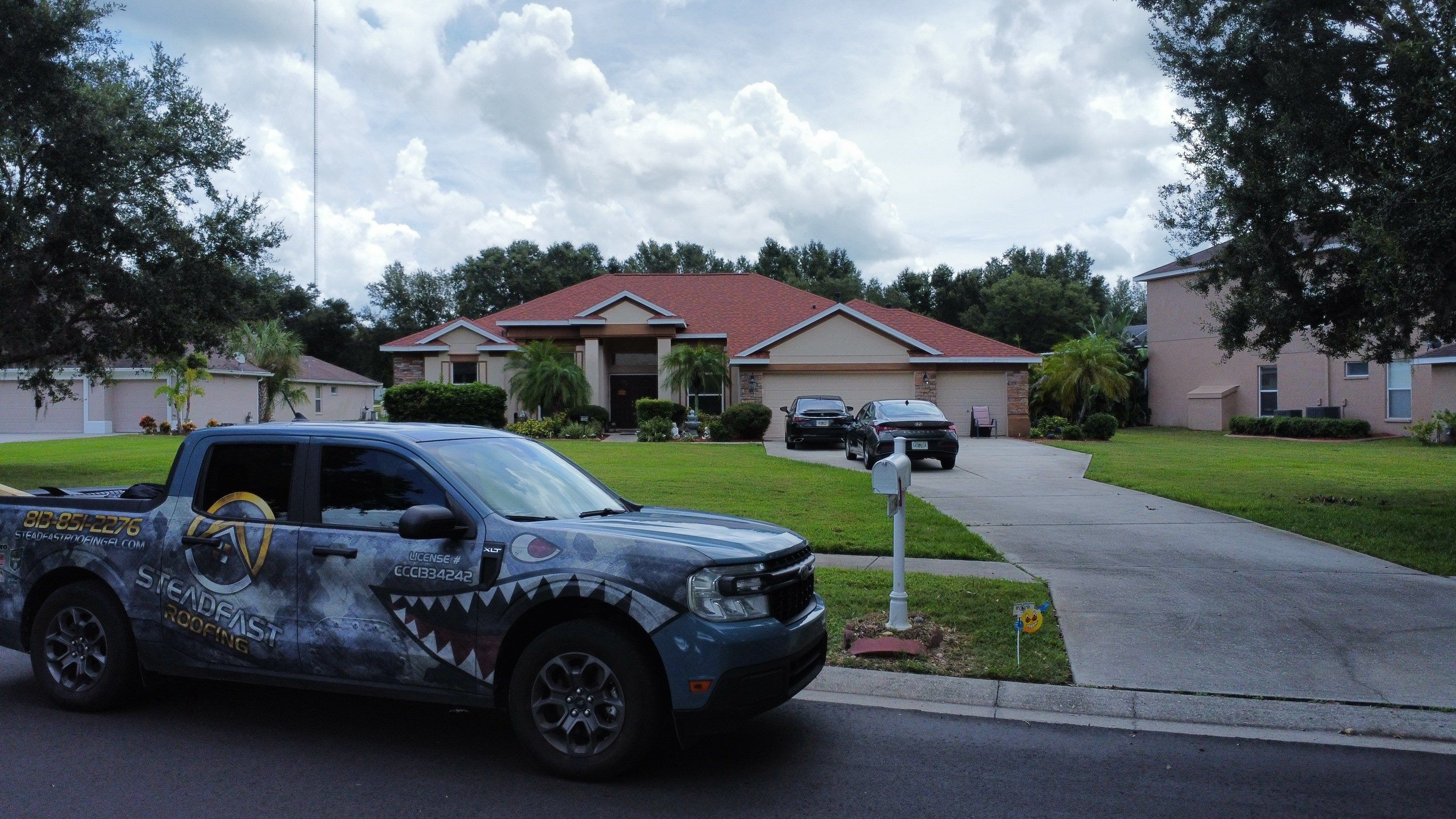 Roof Replacement in Riverview, FL. by Steadfast Roofing