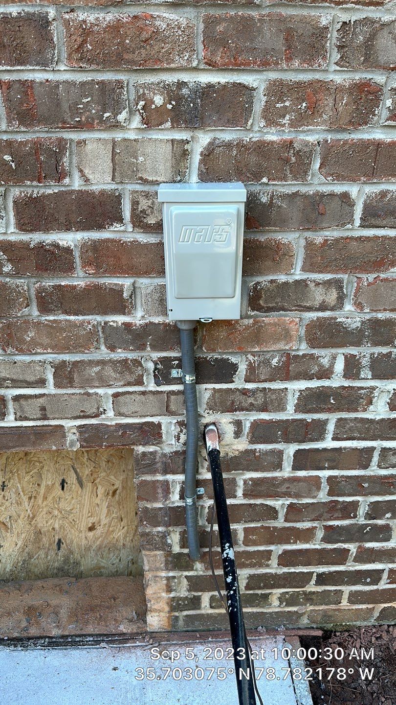 Trane Gas Package Unit Install by Nick's Mechanical LLC.