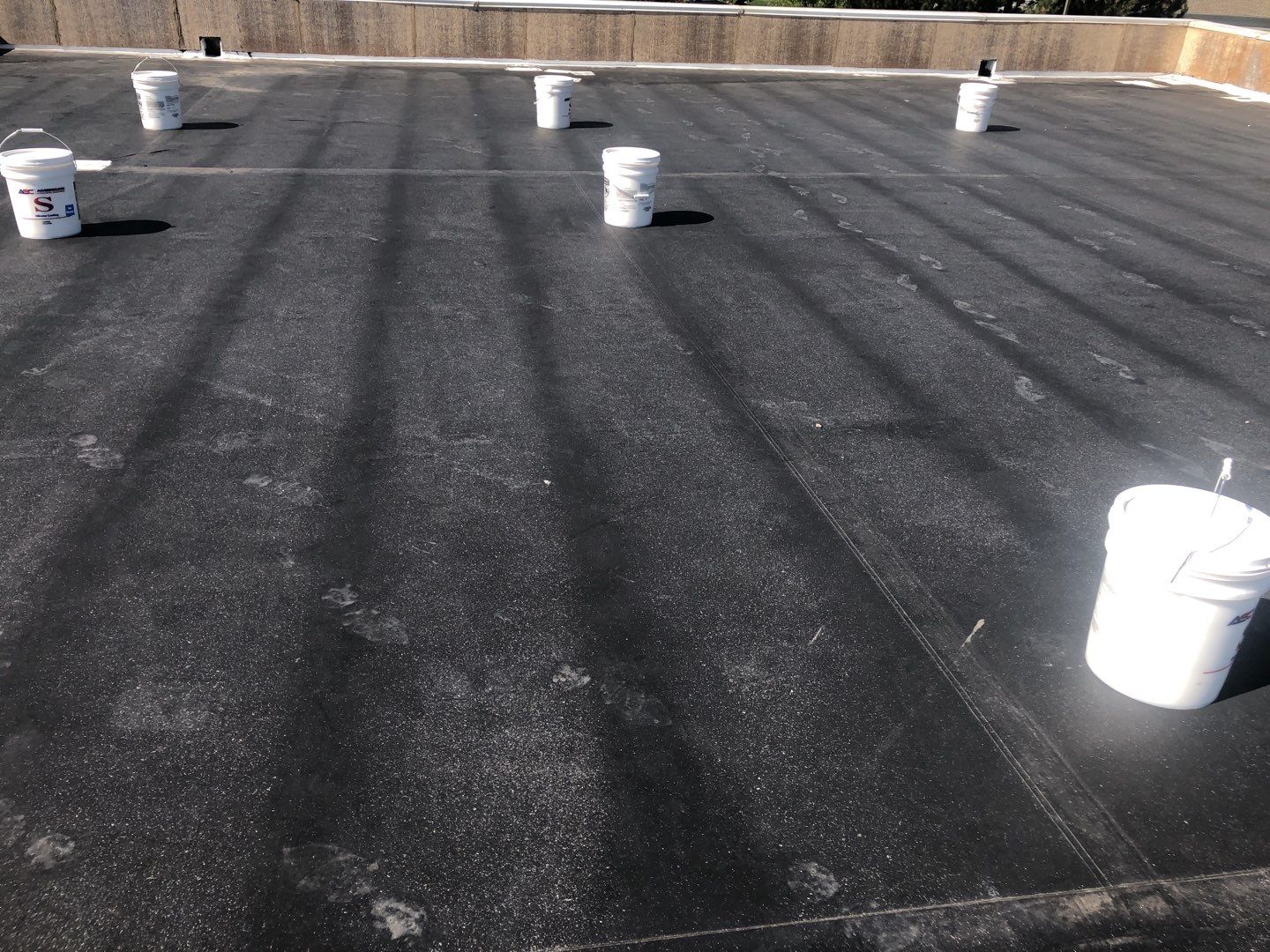 Commercial Roofing Installation using American Standard Coating - S  by A to Z Roofing