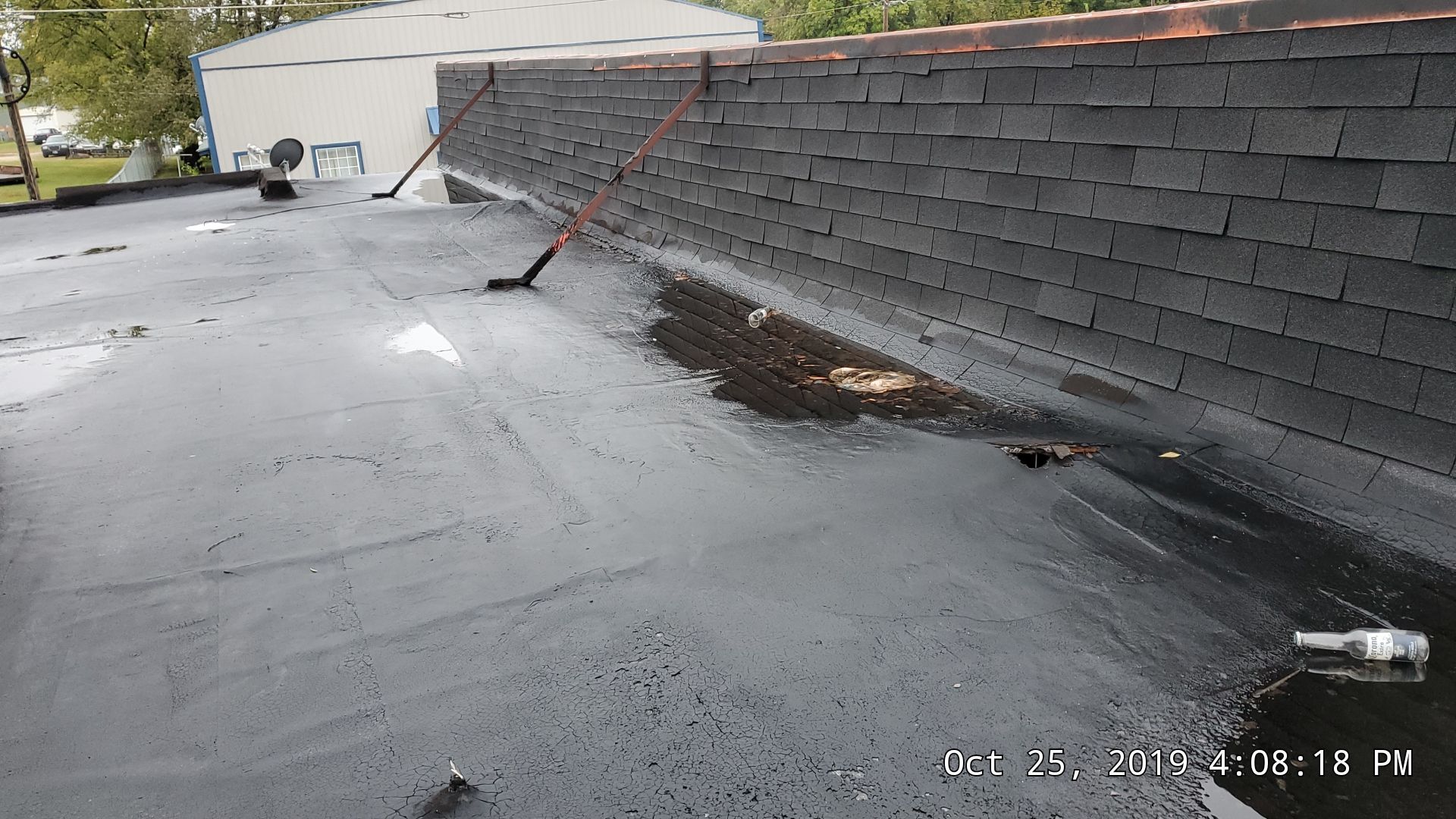 Store Building in Hope by Hostetler Roofing