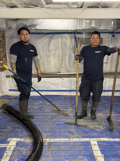 Residential Structural Repair and Interior Water Management Project by A.M. Shield Waterproofing, Corp.