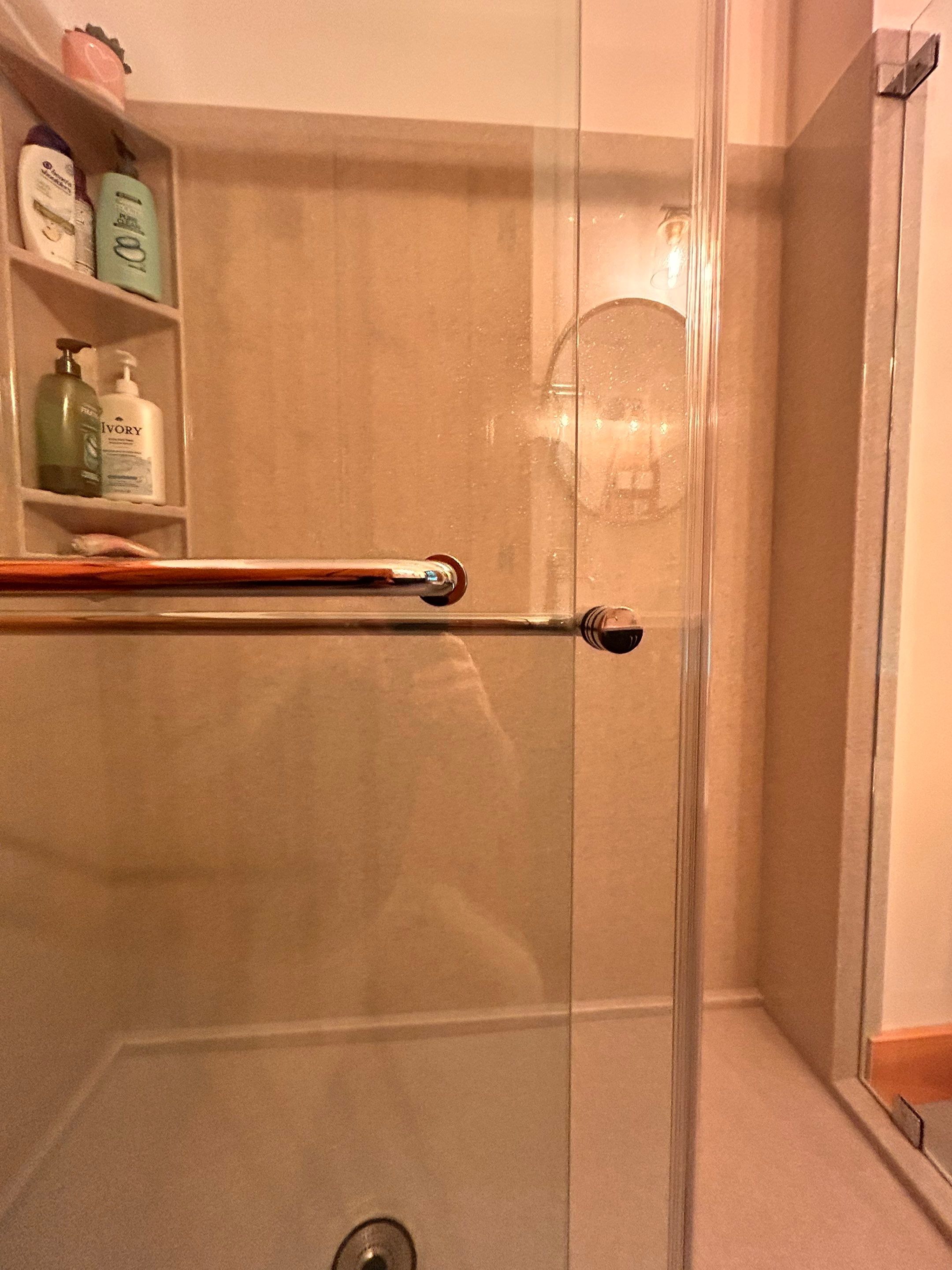 Shower using Tempered Shower Glass by Cheshire Glass Company