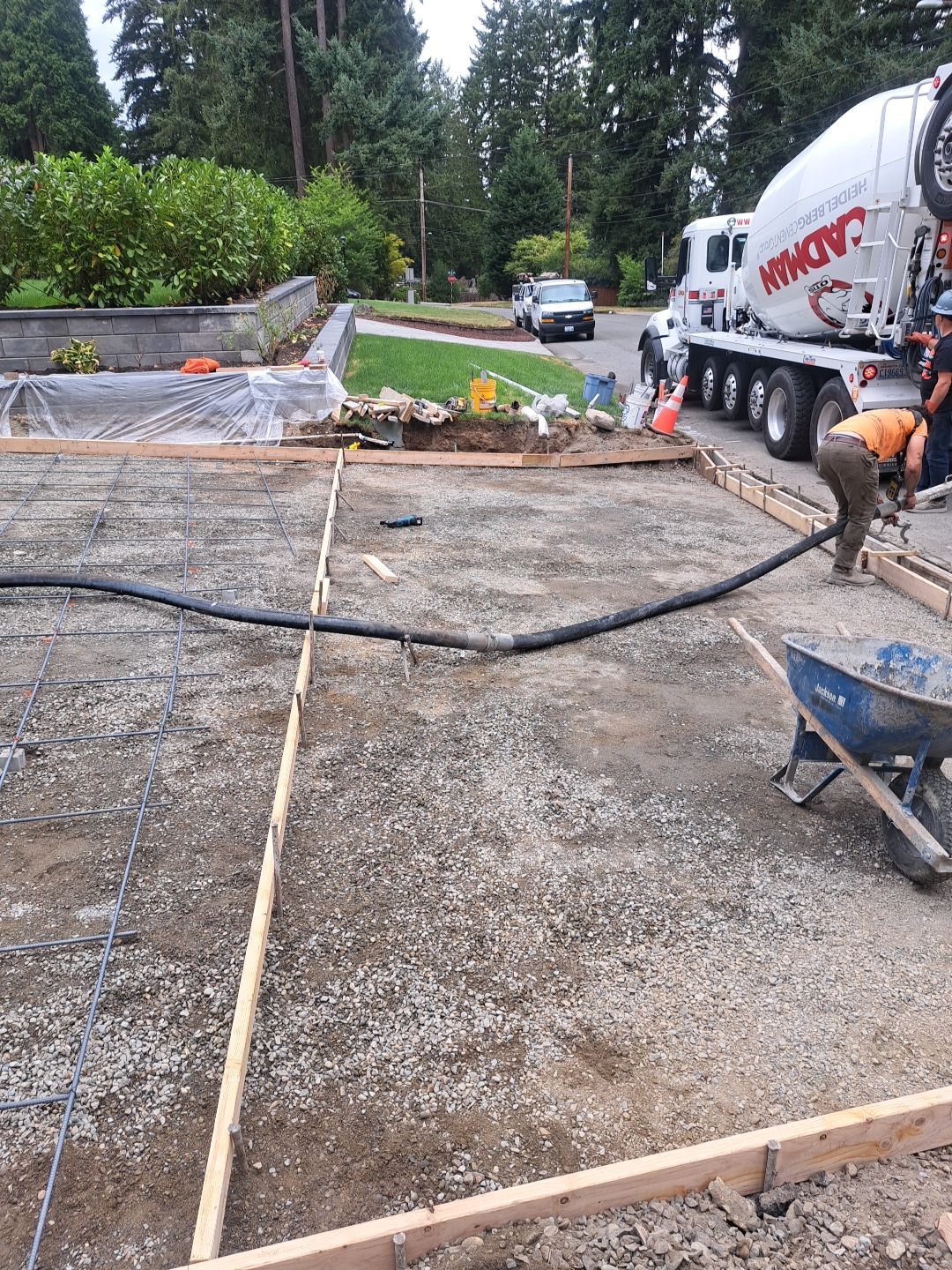 Bruce | Broom Finish Driveway, Concrete Project by Jireh Asphalt & Concrete Inc 