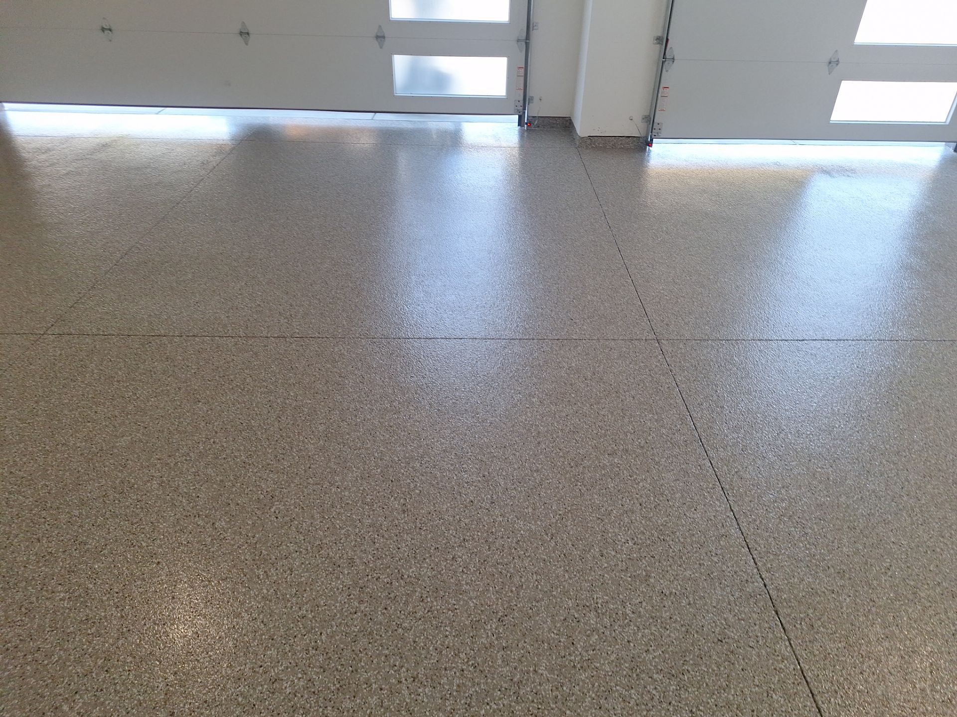 Garage Remodel using Pebble Beach by Croc Coatings, LLC