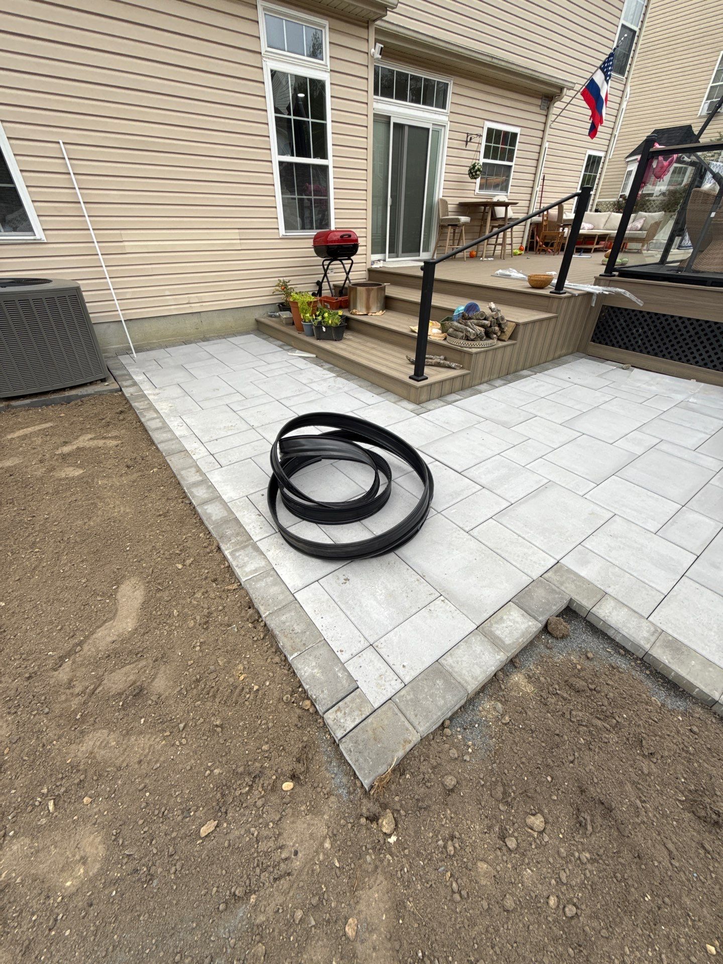 new pool deck in Howell by deck guardian