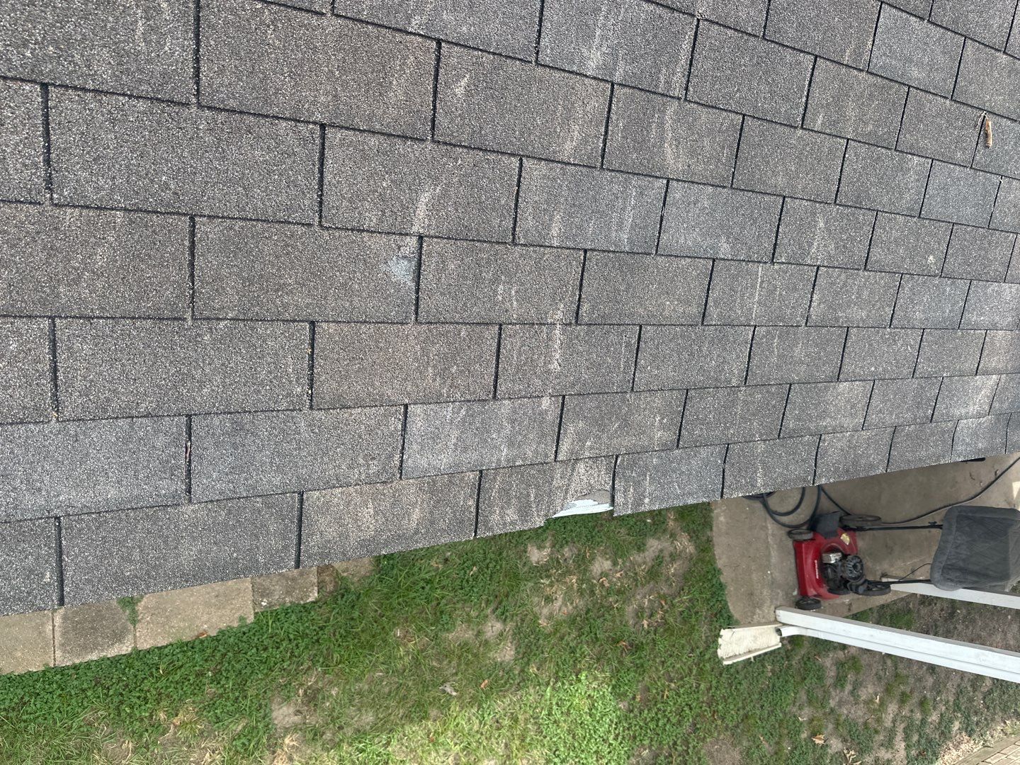 Hail Damage using Owen's Corning Duration (Lifetime) Shingles by Roof Repair Company