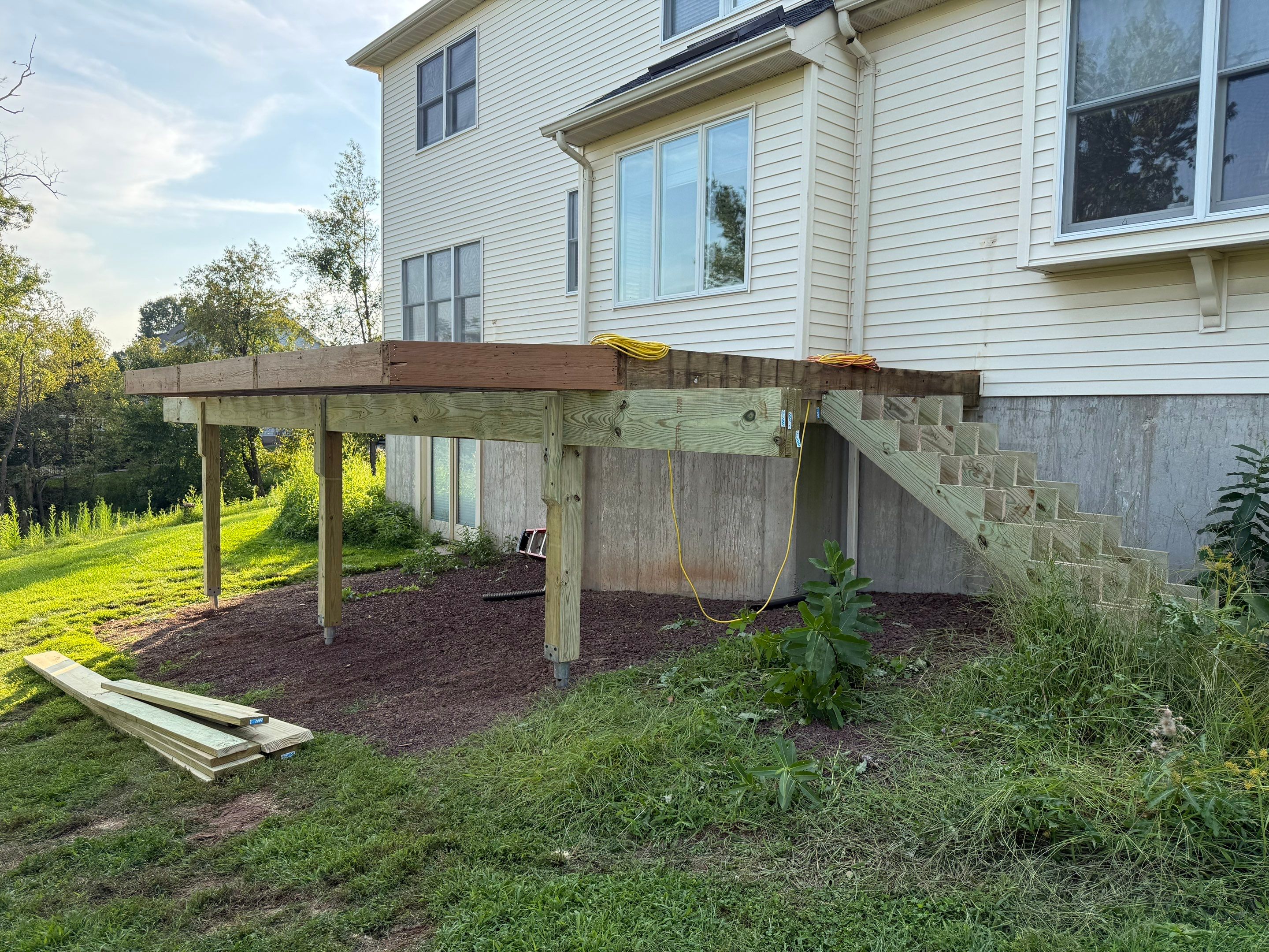 Deck Resurfacing in Raritan Township, New Jersey.  by deck guardian