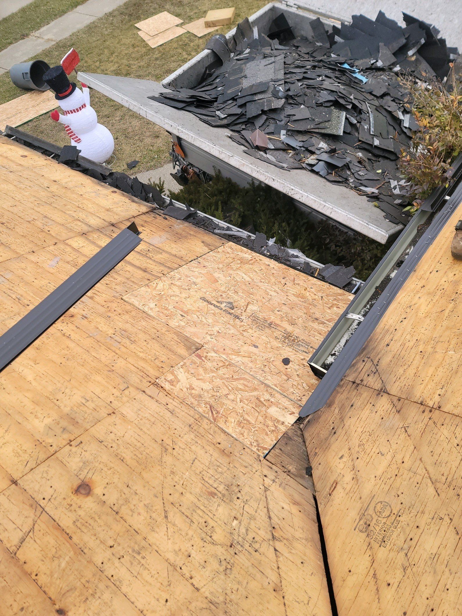Residential Roofing Installation using IKO Dual Black by JNR Roofing LLC