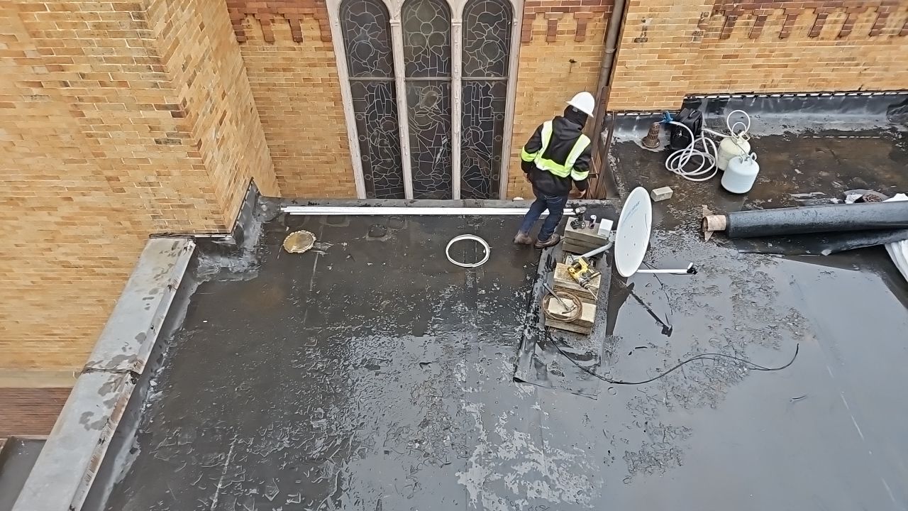 Commercial Roofing Repair using Repair by Absolute Roofing and Construction
