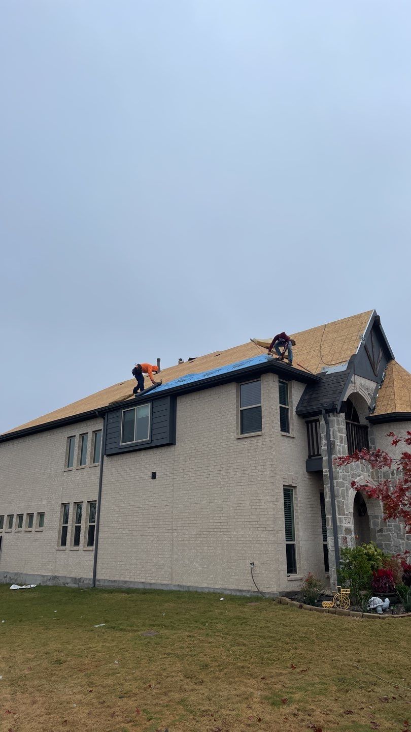 Insurance Claim using Atlas Pinnacle Shingles in Fate, TX by Roof Experts