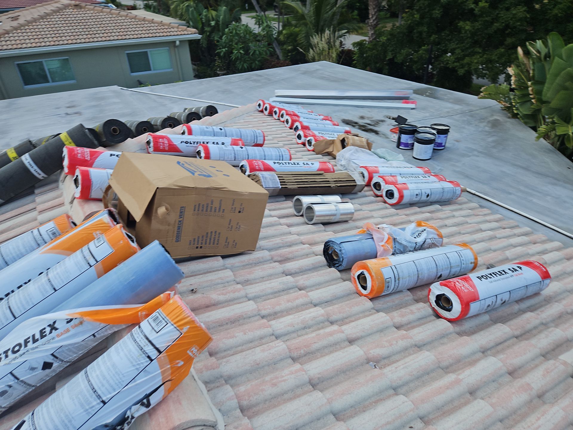 Residential Roofing Installation using WestLake Roofing Tile by BLUES BROTHERS ROOFING