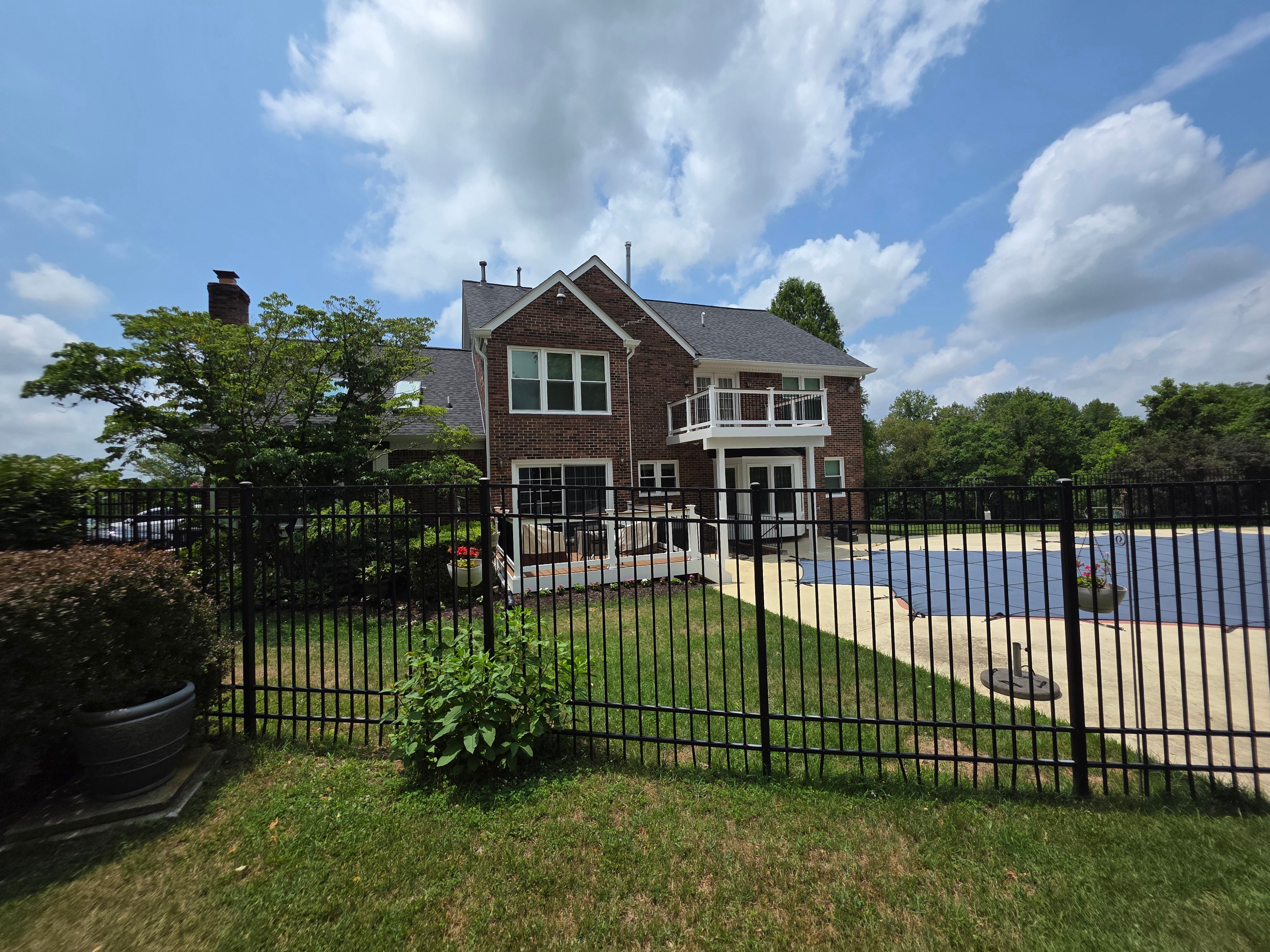 Vinyl Window Replacement for Two-Story Brick Home in Upper Marlboro by Window Depot of Annapolis
