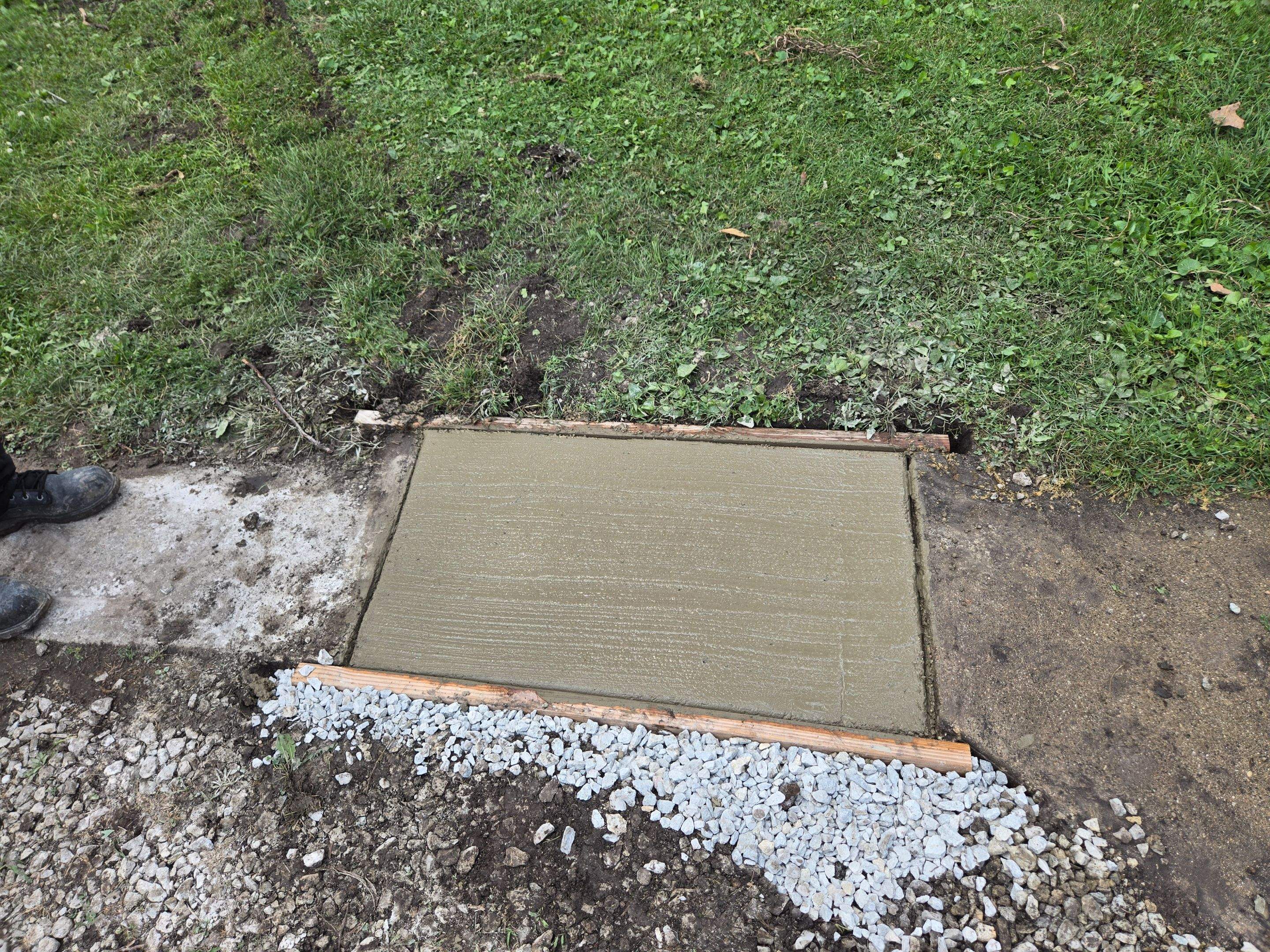 Enhanced Exterior Water Capture Basin With Ultimate Water Drainage French Drain System by Allied Water Services