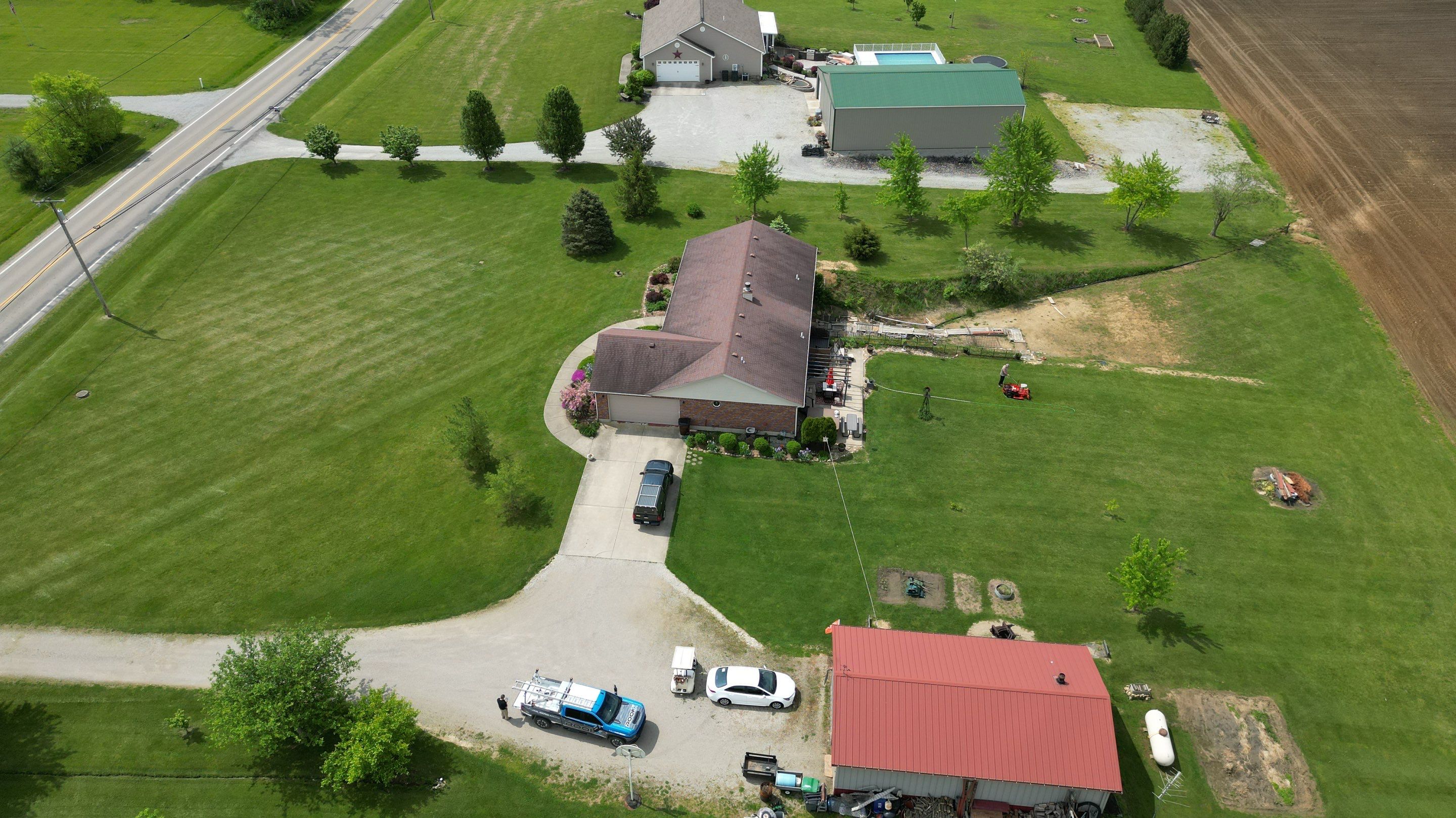 Residential Roofing Installation using Perfromance Panel Metal - Black by RoofX 