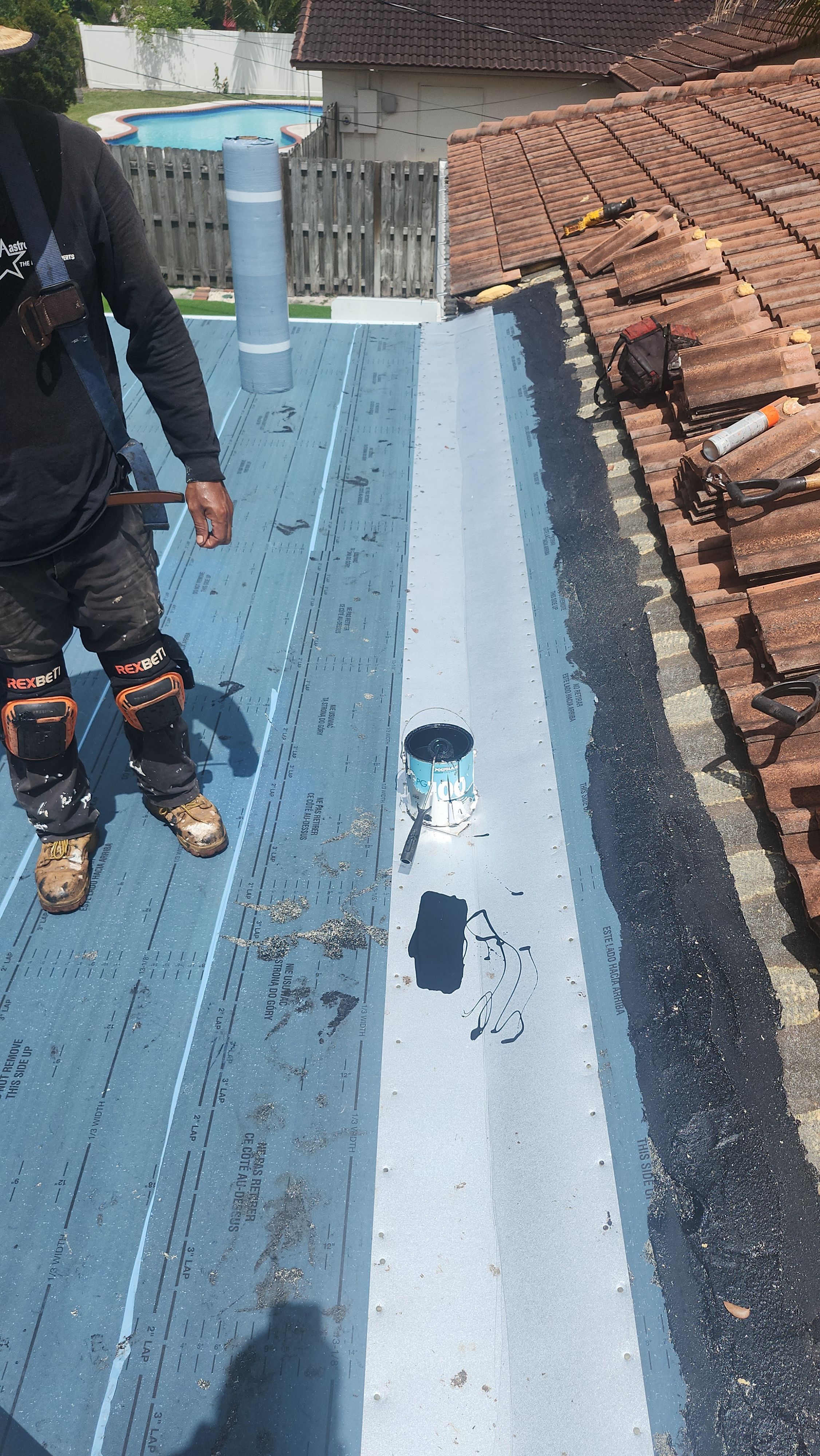 Flat Roof Replacement and Decking Repair in Boca Raton by Aastro Roofing