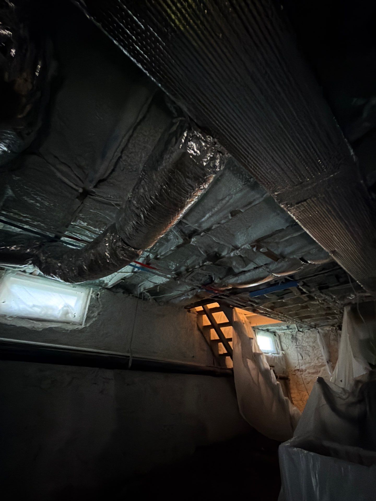 Cornwall Basement Spray Foam Insulation and Rim Joist Sealing by NYS Foam & Energy