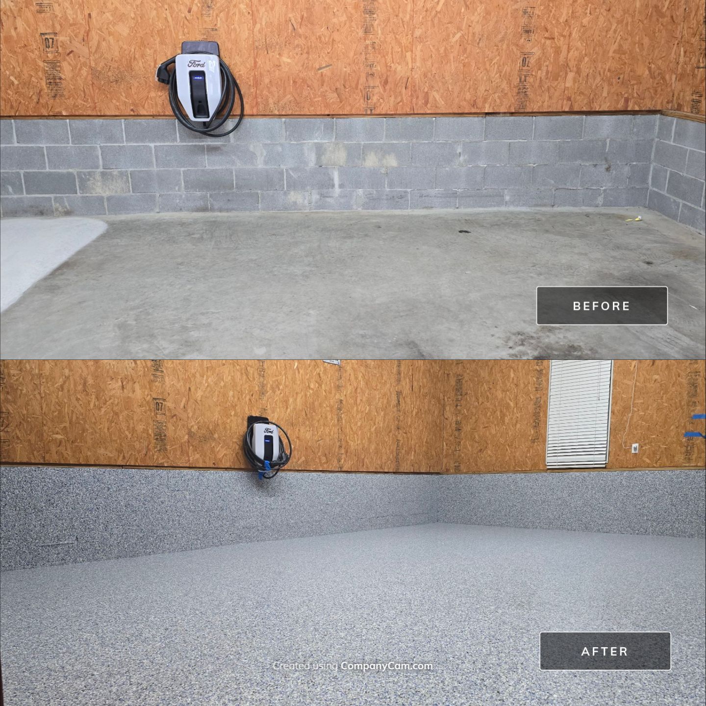 Garage using Comet by Elite Floor Solutions