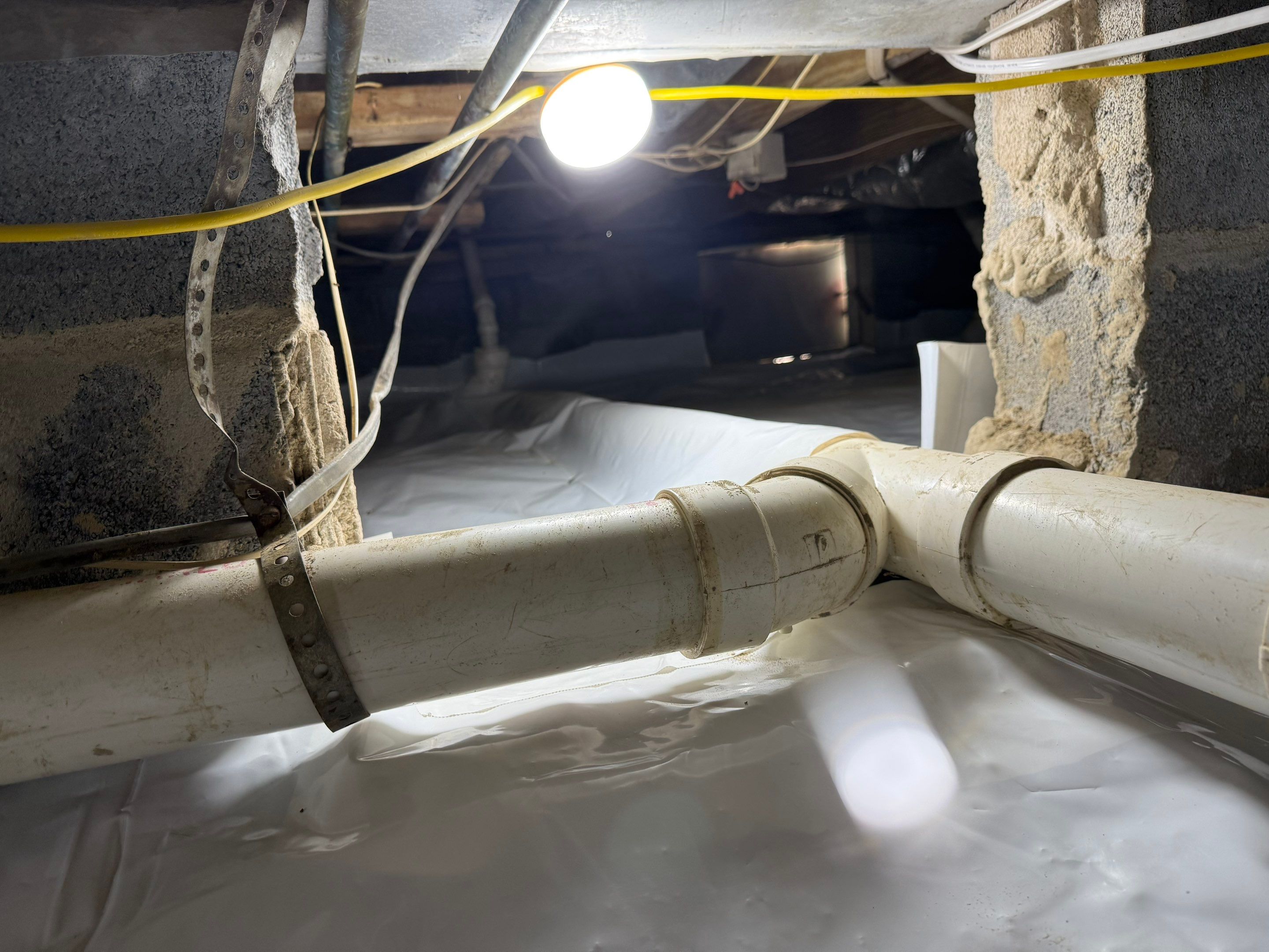 Project in Carrsville by Patriot Crawl Space Repairs