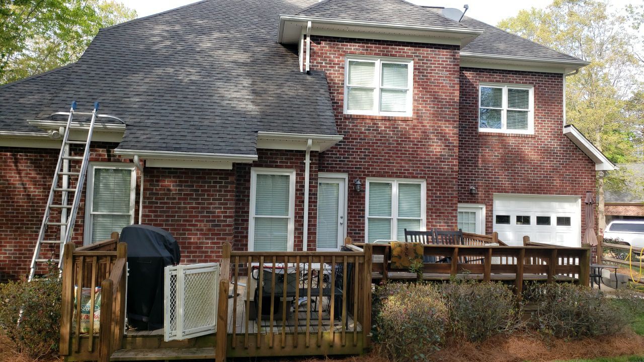 House Wash using cleaner by Power Wash Masters LLC