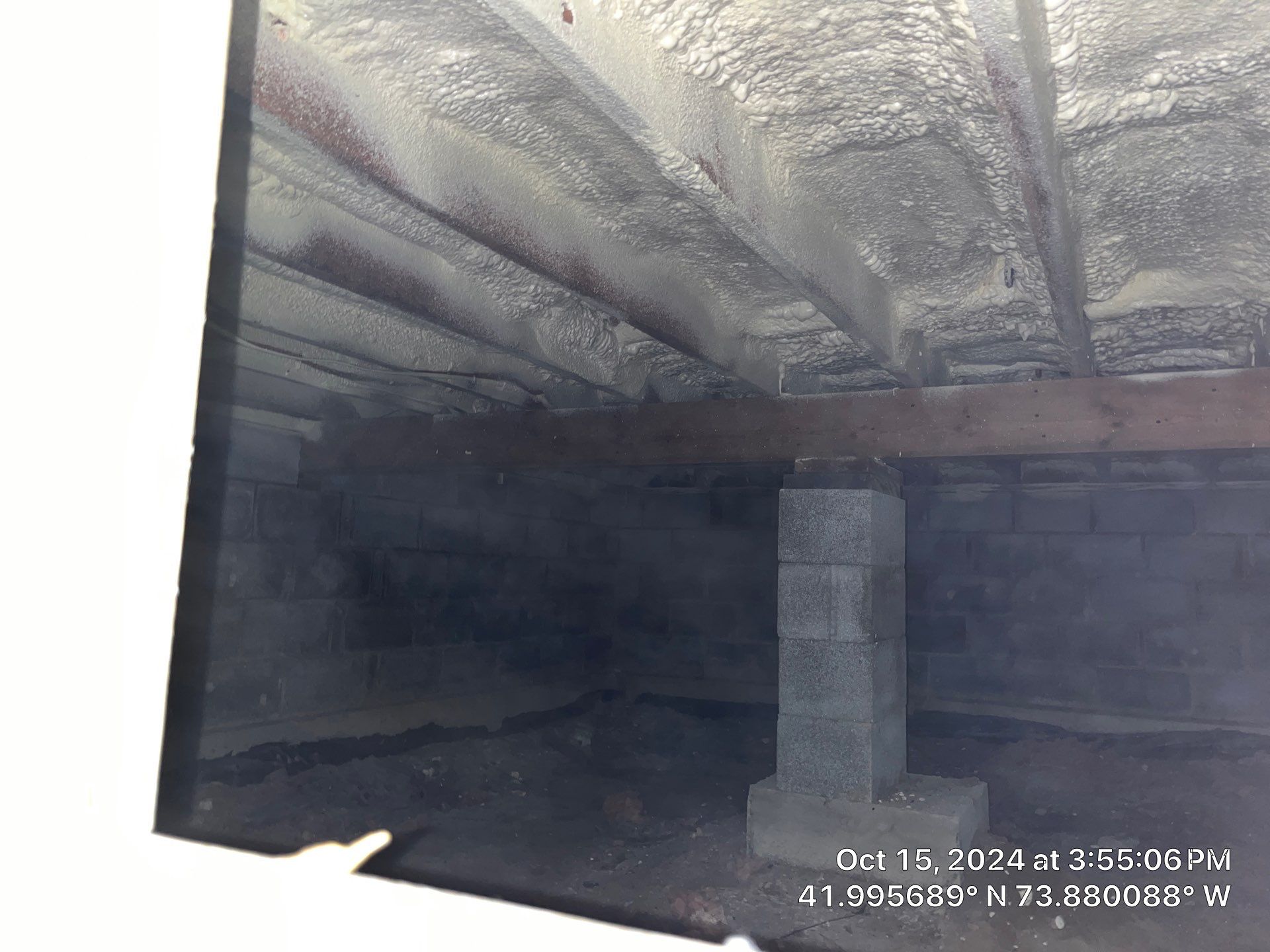 Attic Insulation using open cell spray foam by NYS Foam & Energy