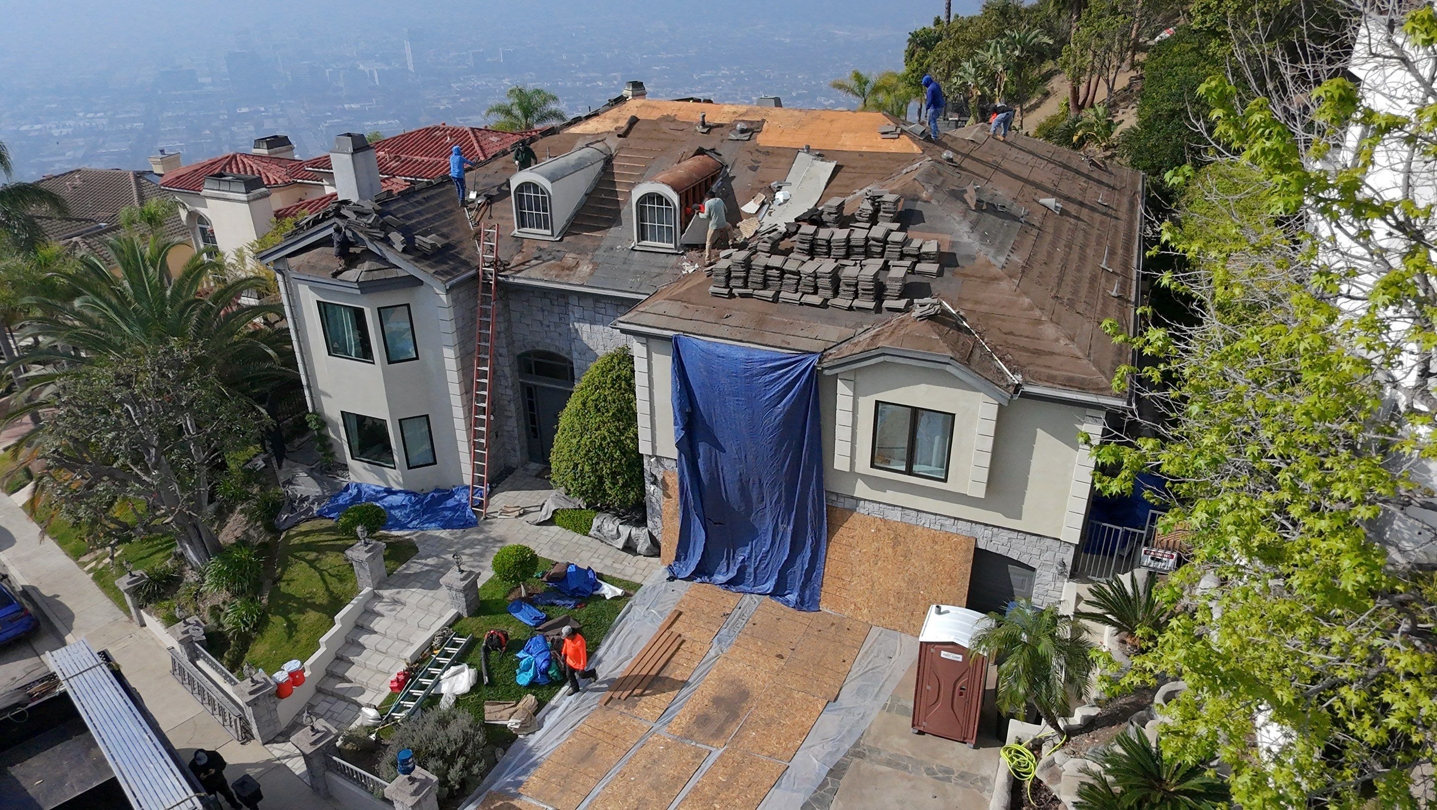 Residential Project in Glendale by Hull Brothers Roofing