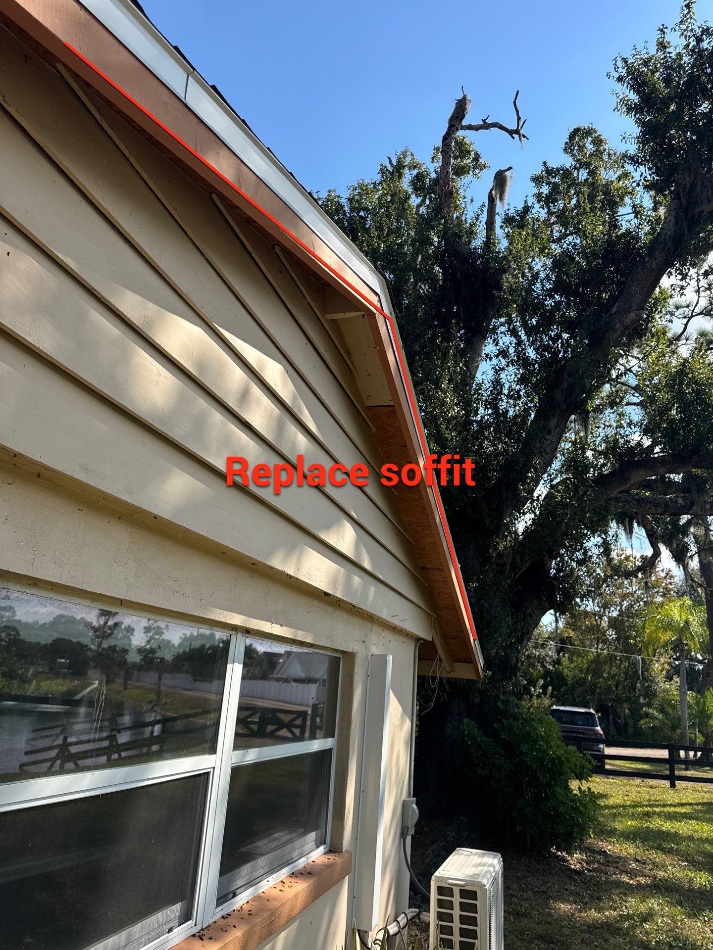 Soffit and Fascia Installation and Smooth Box Gutters and Downspouts in Sarasota FL by Gutter Professors
