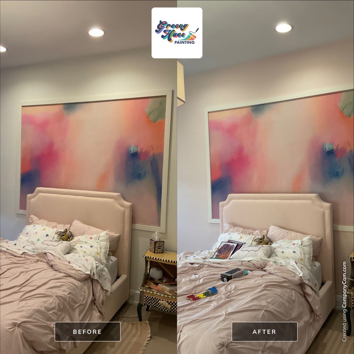 Third Floor Bedroom Refresh in Rittenhouse by Groovy Hues