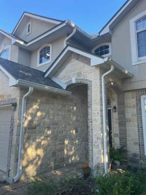 Roof Repair and Gutter Install - 78248