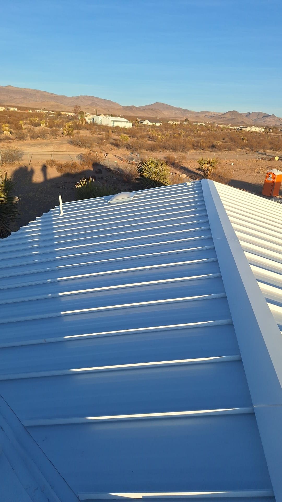 Polar White Standing Seam by Reimagine Roofing