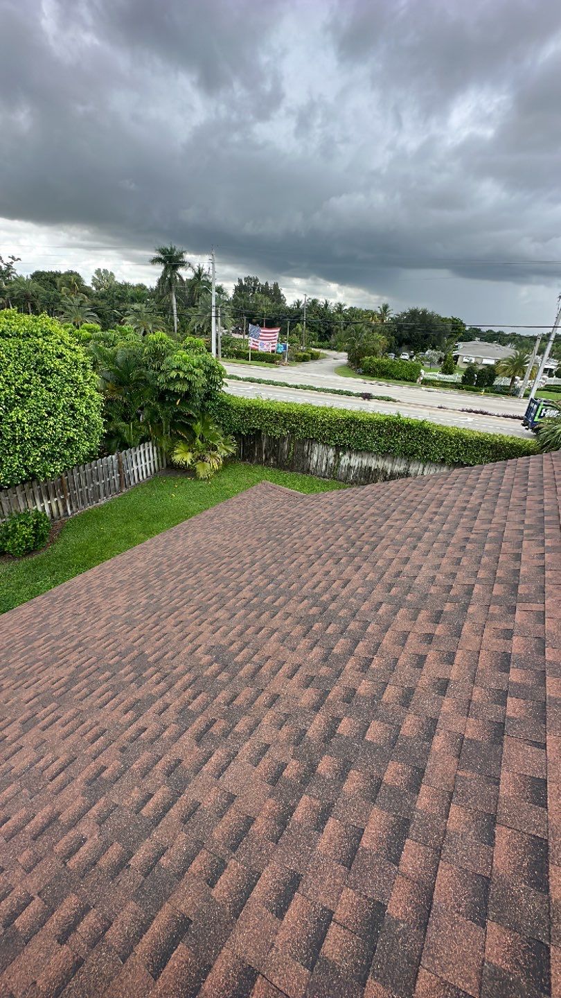 Residential Shingle Roof Installation With Sheathing Repairs in Delray Beach by AJF ROOFING INC