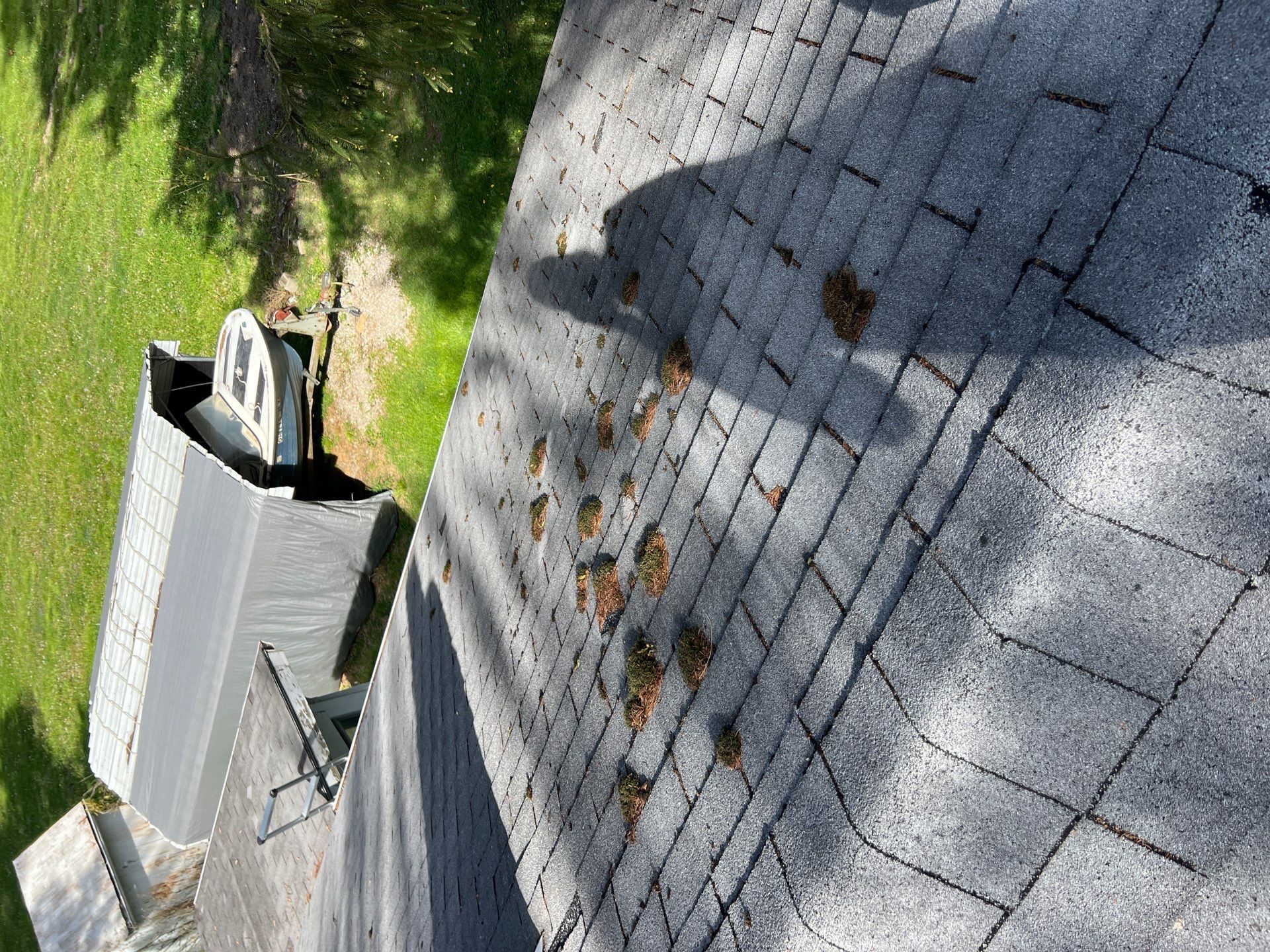 Re-roof the Art Studio nestled among the pines by SOS Home Ohio 