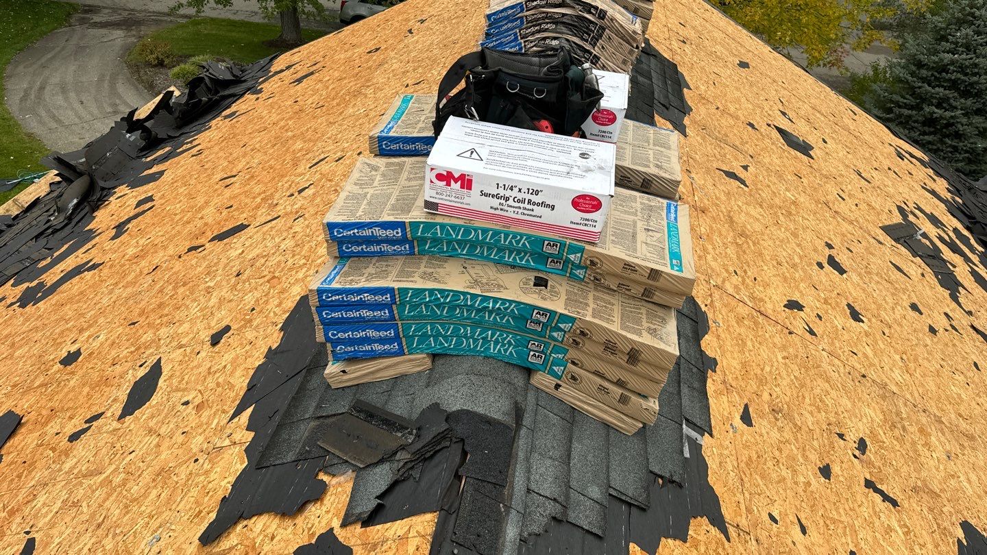 Roof Replacement using Owens Corning by 180 Contractors