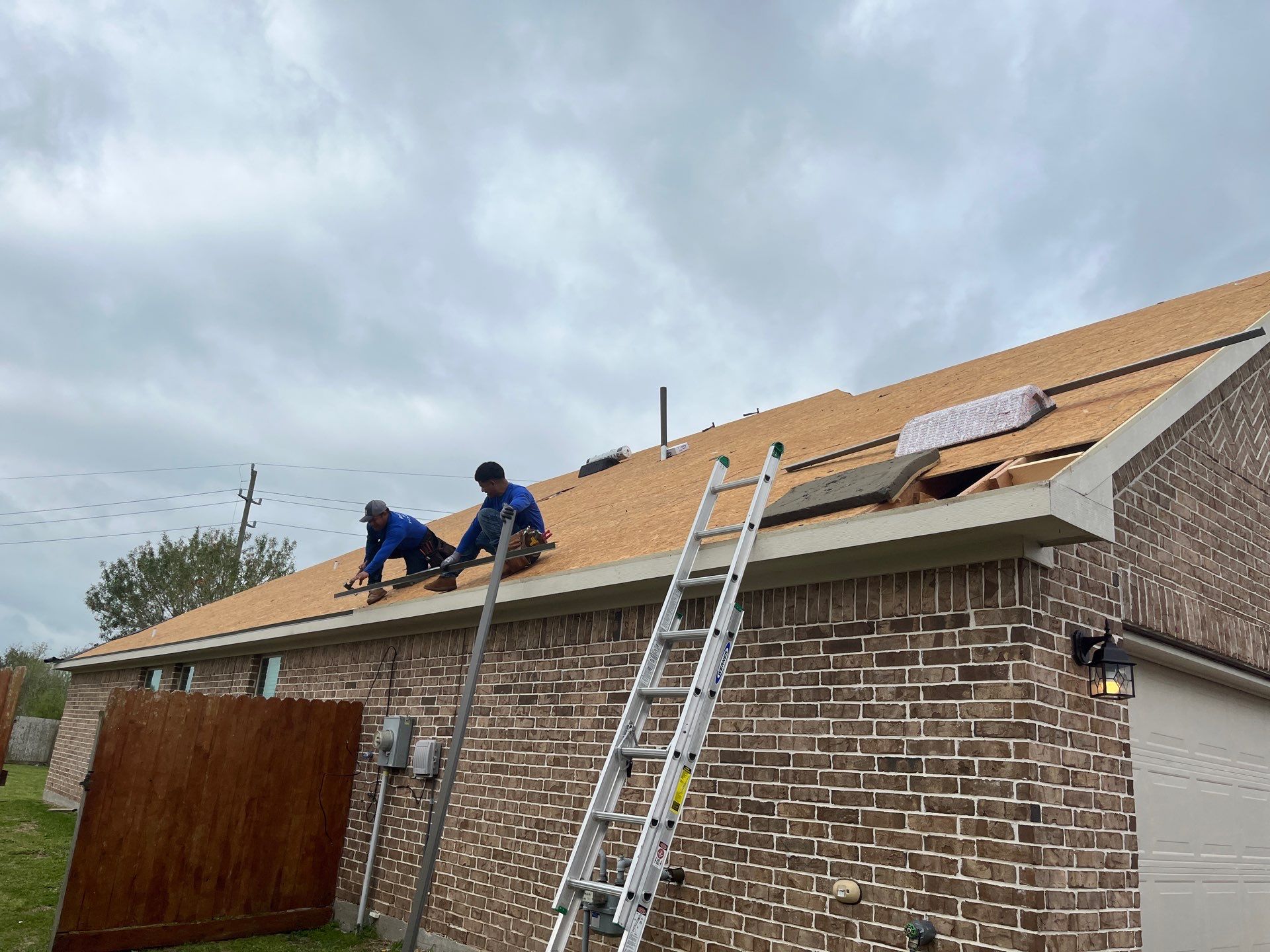 Hail Damage using Owen's Corning Duration (Lifetime) Shingles by Roof Repair Services LLC