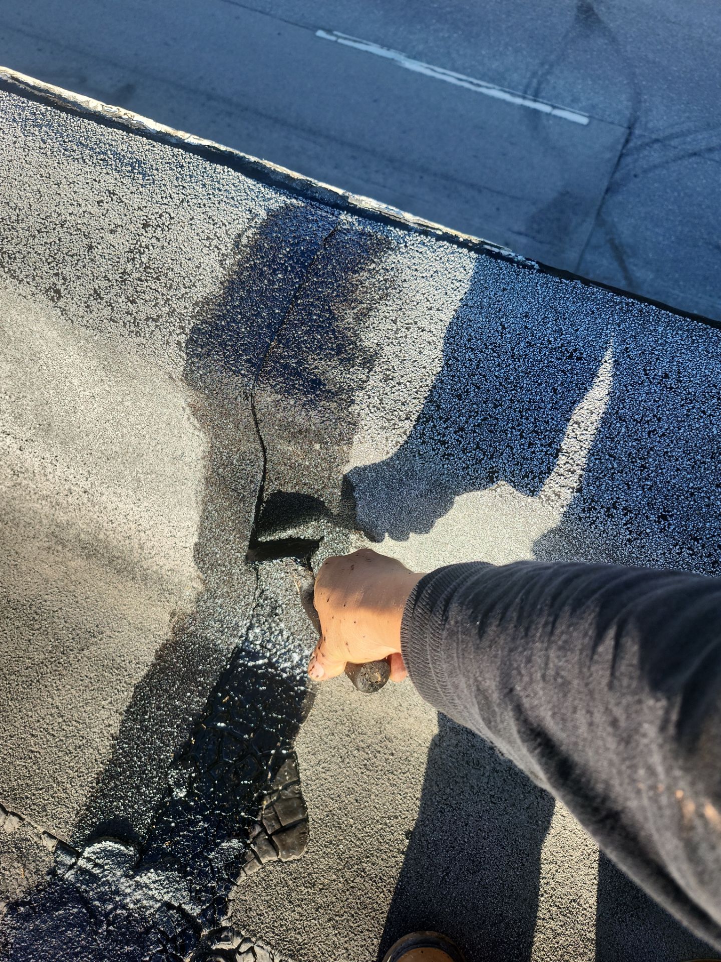 Flat Roof Repair on Commercial building in Fort Lauderdale by Aastro Roofing