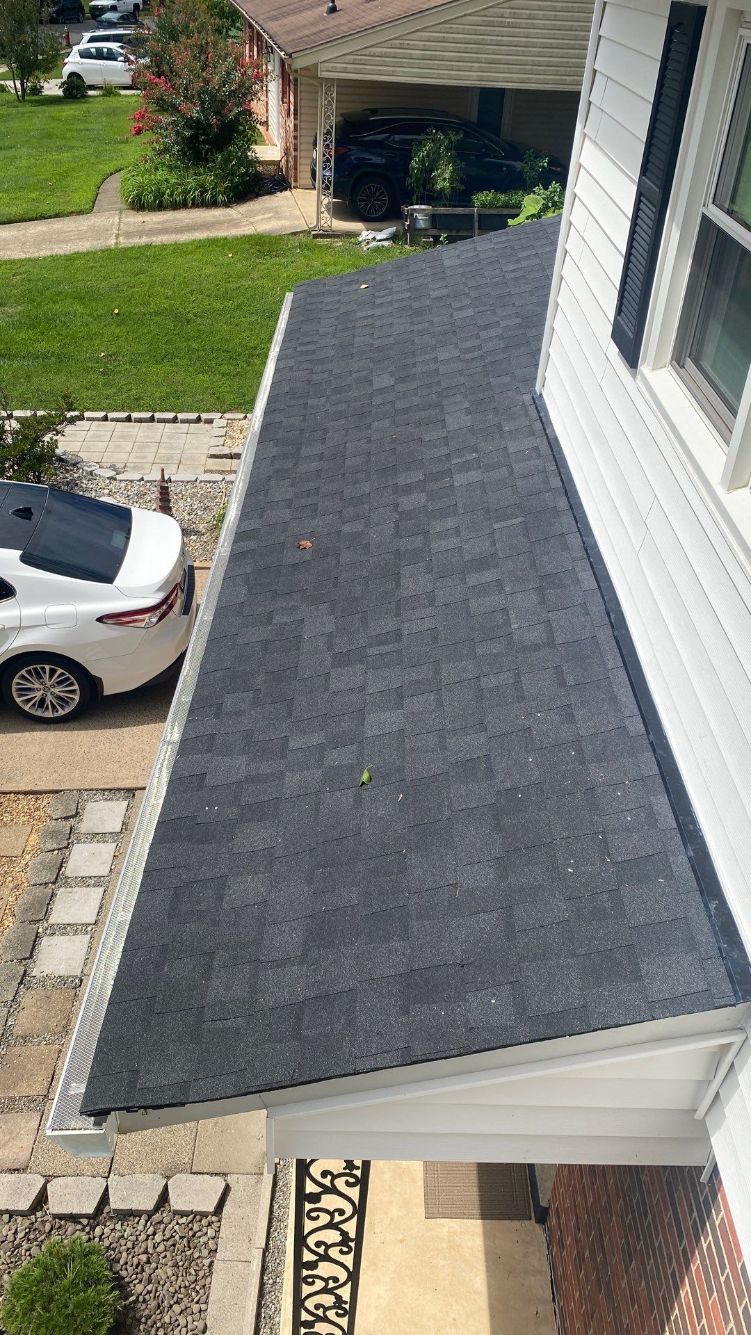 Burke: Residential Roof Installation with CertainTeed Landmark Pro Designer Shingles in Max Def Charcoal Black by RM Banning, Inc.