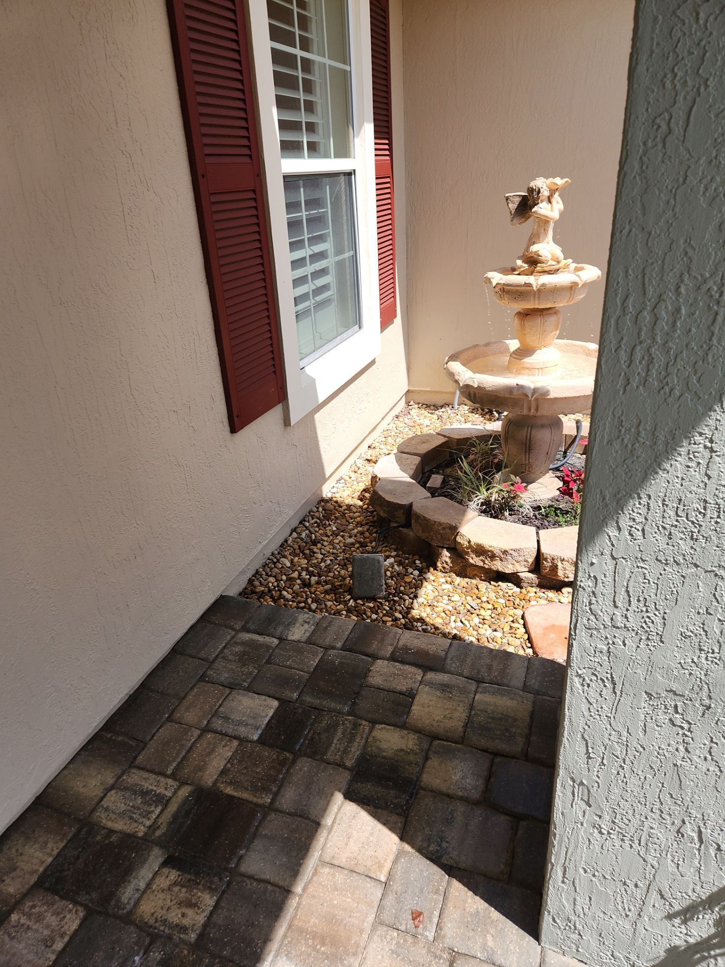 Paver Driveway using Concrete Sealant by DuraSeal