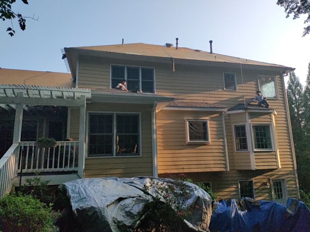 Residential Roofing Installation using Owens Corning by Inspector Roofing and Restoration