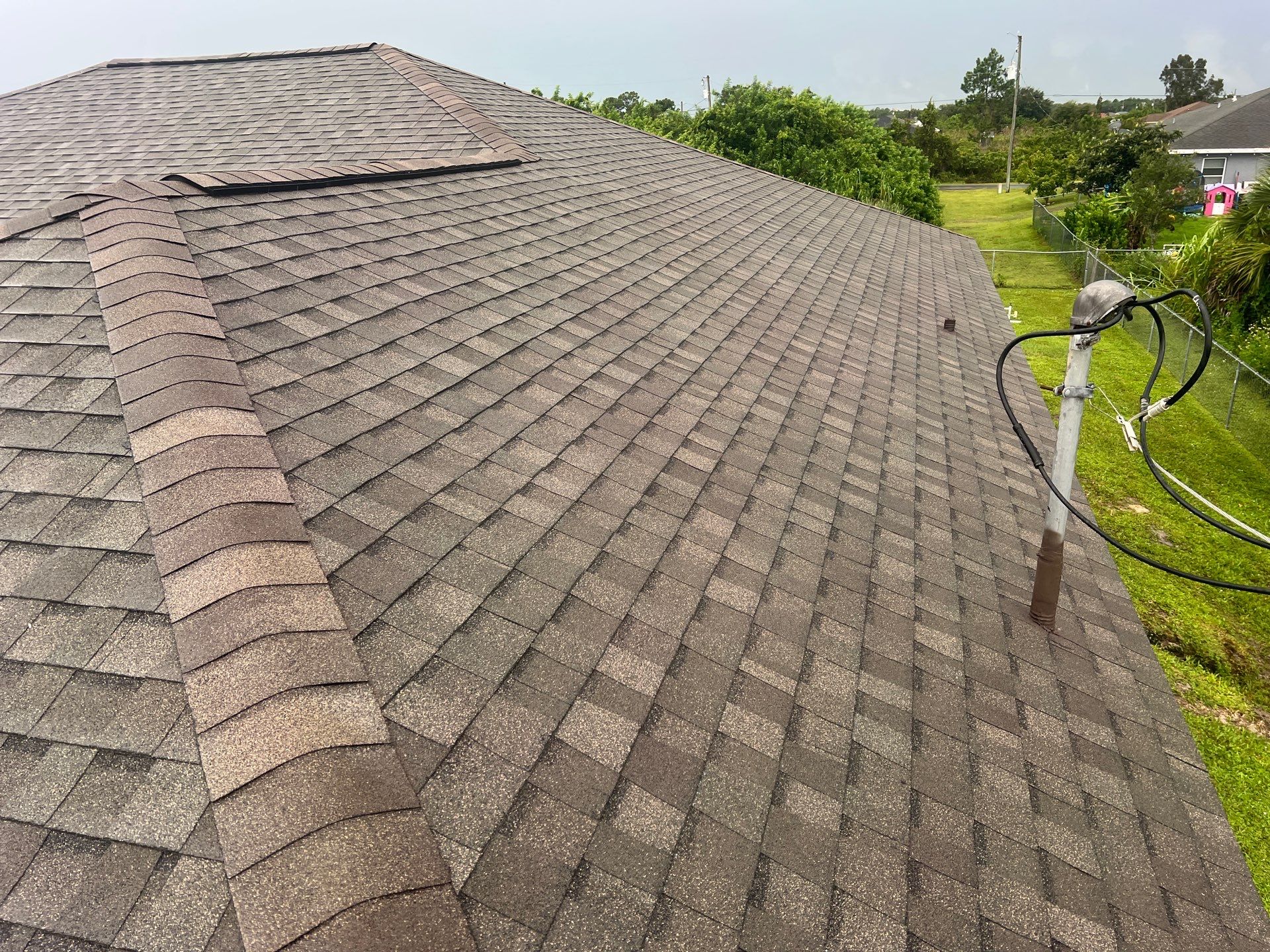 Tamko Heritage Shingle Roof in Weathered Wood by Durabilis Roofing INC