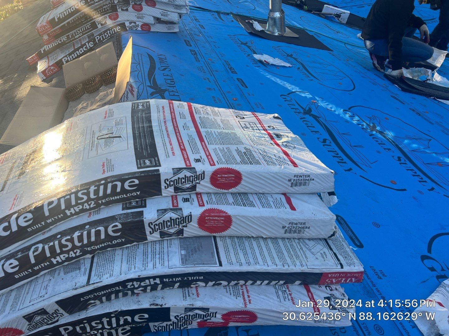 Roof replacement by American Roofing & Construction LLC
