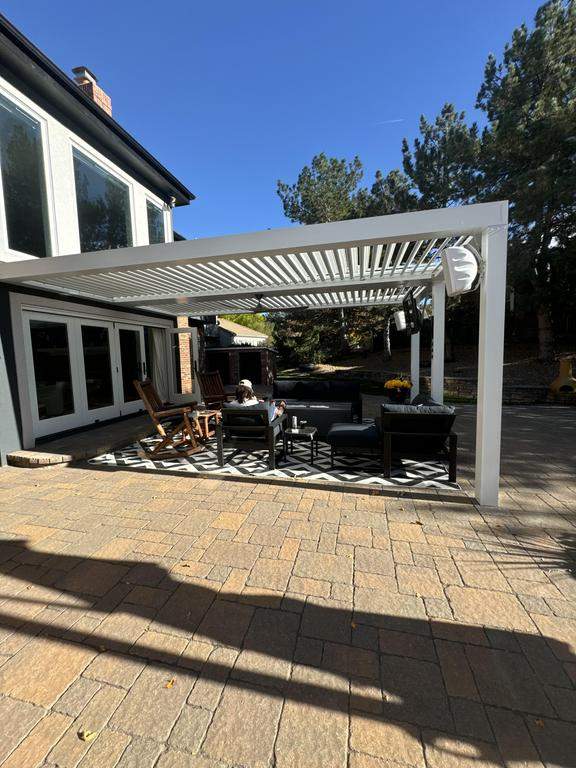 Aluminum Pergola using Azenco Outdoor by Outdoor Solutions Colorado