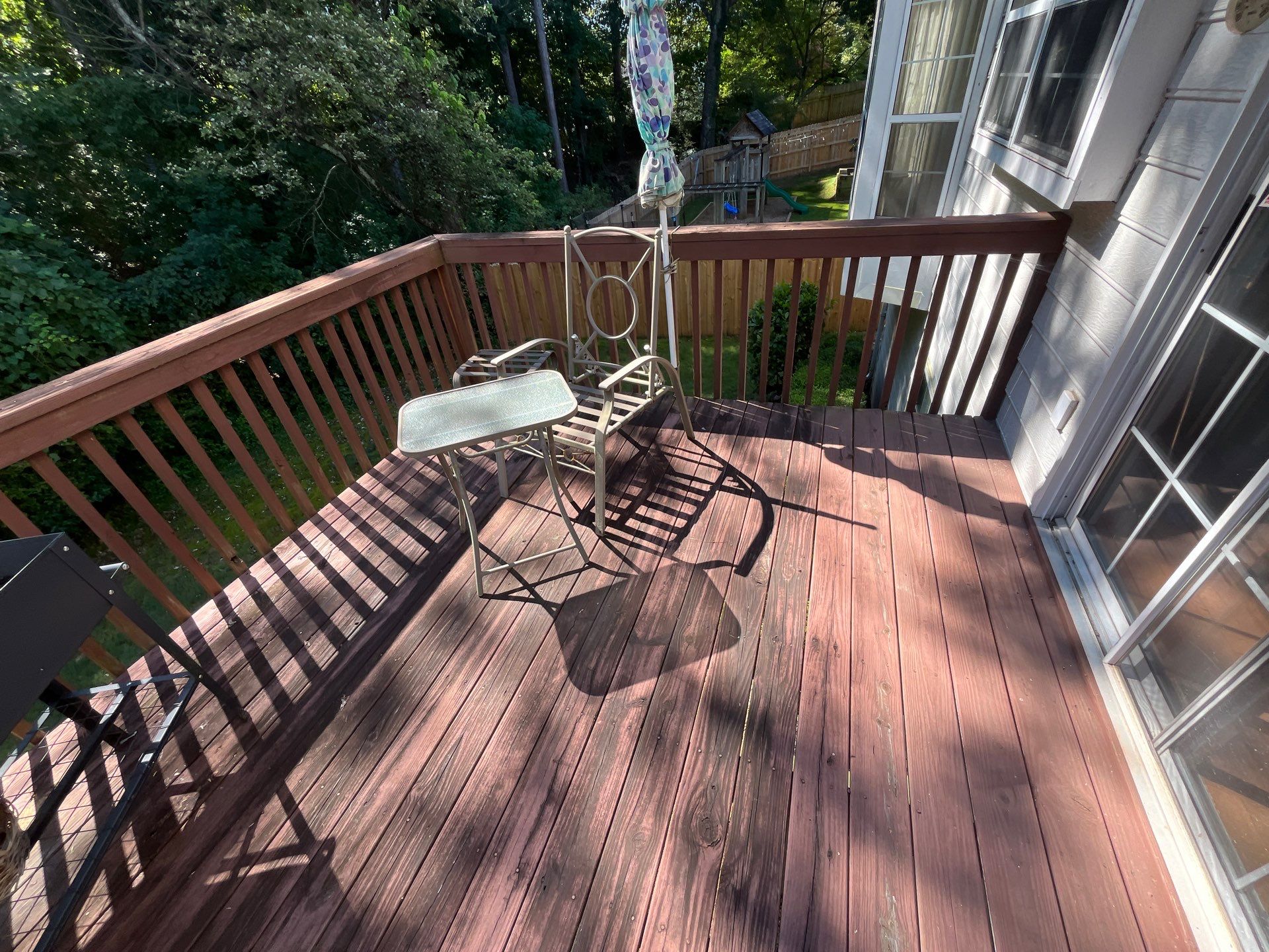 Wood Deck Build in Duluth, GA by Nelson Exteriors