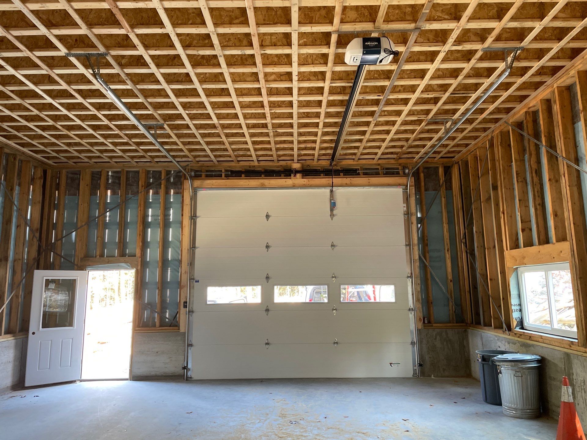 Door Installation using Raynor Commercial Aspen Garage Door by Keene Door