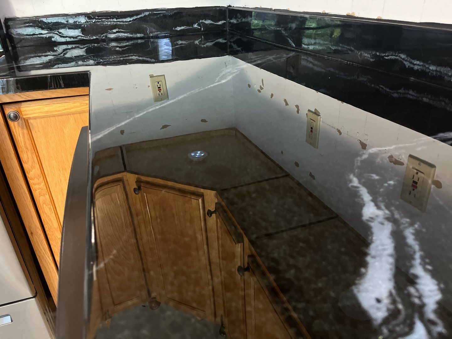 Diamondcoat Black Marble by New Finish LLC