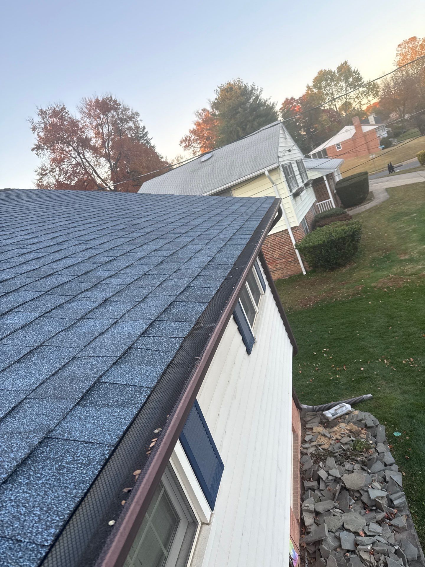 Faifax : Residential Roof Replacement with CertainTeed Landmark Pro in Max Def Coastal Blue  by RM Banning, Inc.