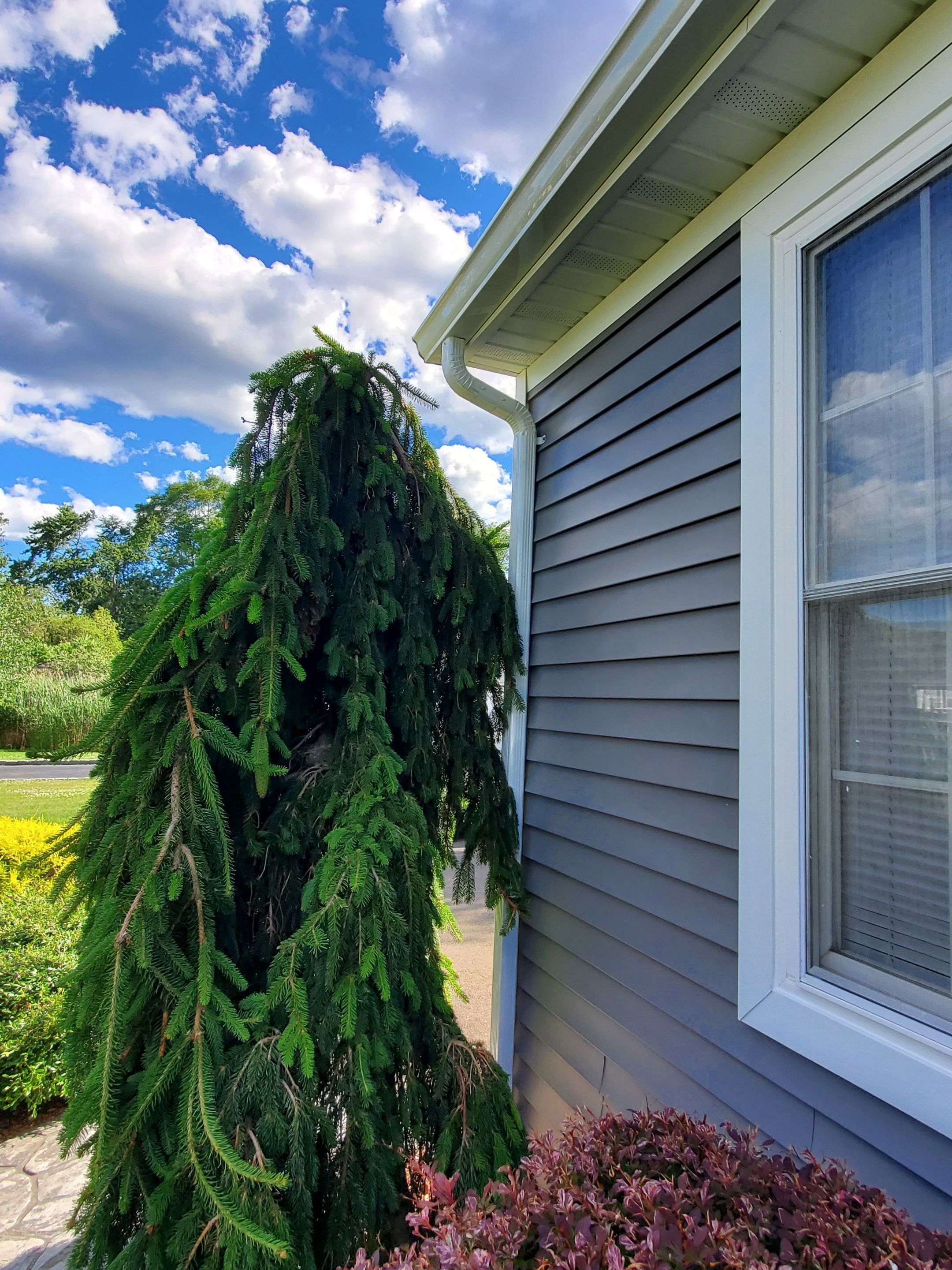 Siding Installation using Certainteed Monogram Charcoal gray and Owens Corning Versetta Stone Sterling by A Plus Exterior