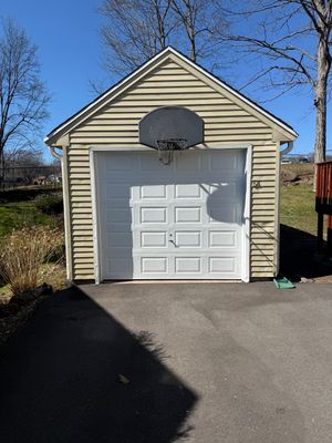 Garage Door Refresh with Improved Function & Clean Finish