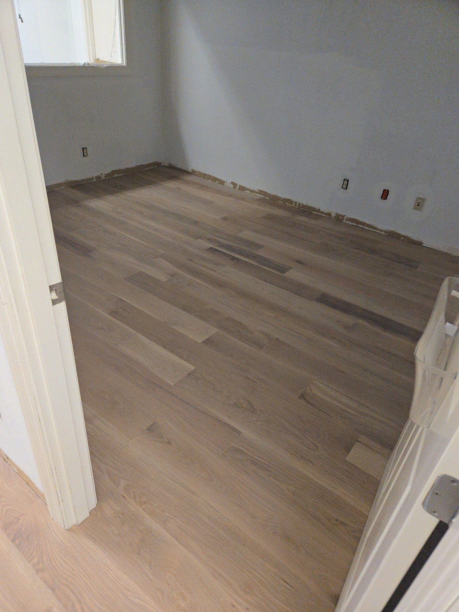 New hardwood floors for an office building by Footprints Floors of Nashville